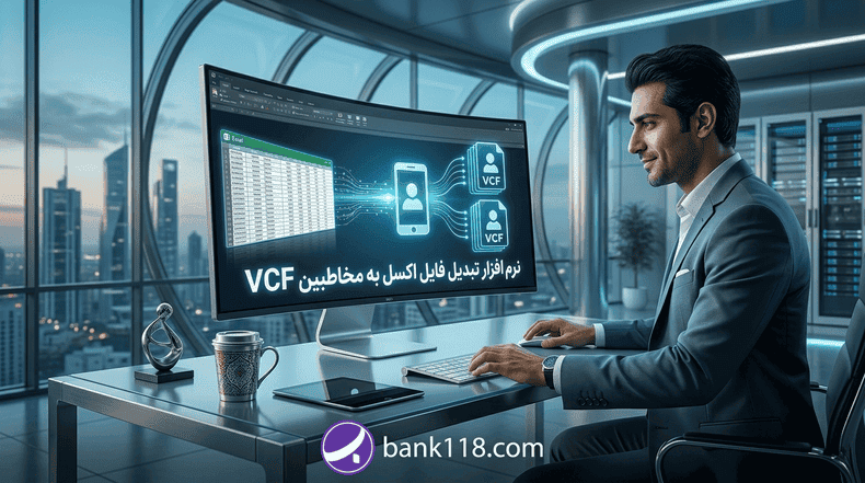 نرم افزار تبدیل فایل اکسل به مخاطبین vcf