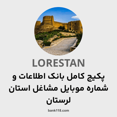 پکیج اطلاعات کل مشاغل استان لرستان