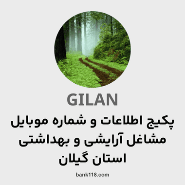 پکیج اطلاعات مشاغل آرایشی و بهداشتی گیلان